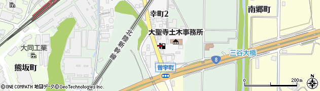 ＥＮＥＯＳ大聖寺ＳＳ周辺の地図