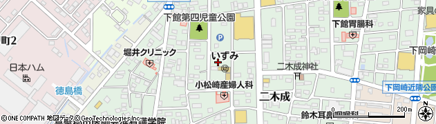 茨城県筑西市二木成1275周辺の地図