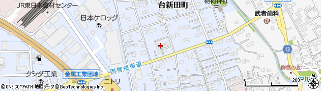 群馬県高崎市倉賀野町2701周辺の地図