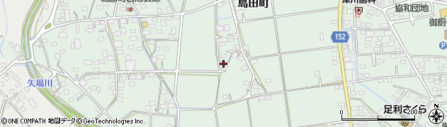 栃木県足利市島田町487周辺の地図
