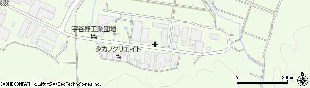 石川県加賀市宇谷町タ周辺の地図