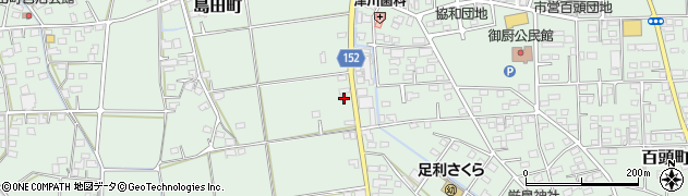 栃木県足利市島田町115周辺の地図