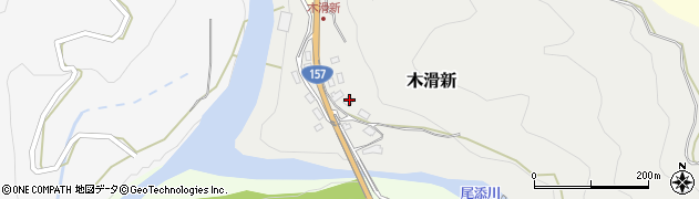 石川県白山市木滑新キ32周辺の地図