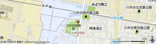 川木谷八幡宮周辺の地図