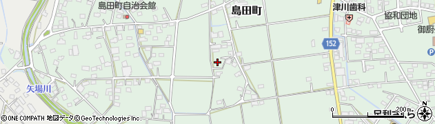栃木県足利市島田町498周辺の地図