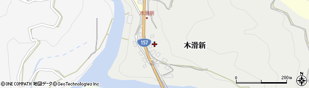 石川県白山市木滑新キ16周辺の地図