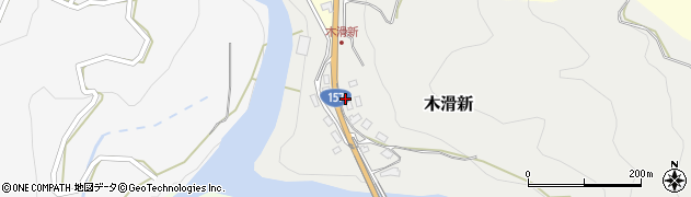 石川県白山市木滑新キ28周辺の地図