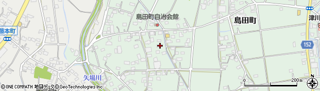 栃木県足利市島田町417周辺の地図
