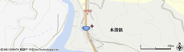 石川県白山市木滑新キ14周辺の地図