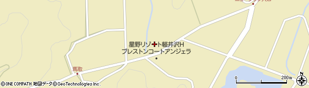 長野県北佐久郡軽井沢町発地588周辺の地図