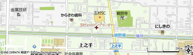 玉村ショッピングセンター周辺の地図