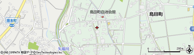 栃木県足利市島田町416周辺の地図