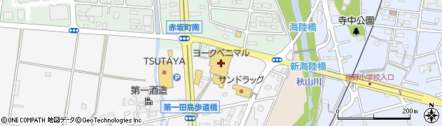 ヨークベニマル佐野田島町店周辺の地図
