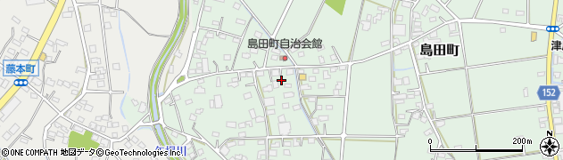 栃木県足利市島田町418周辺の地図
