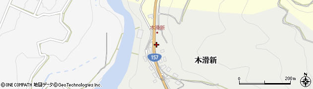 石川県白山市木滑新キ26周辺の地図