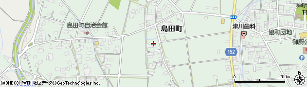 栃木県足利市島田町505周辺の地図