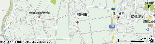 栃木県足利市島田町519周辺の地図