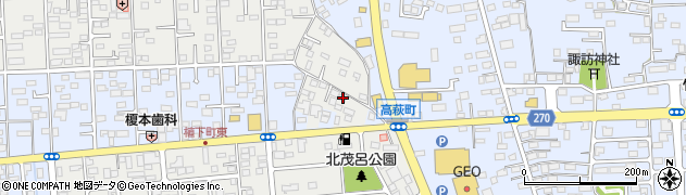 栃木県佐野市植上町1483周辺の地図