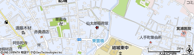 仙太郎稲荷塚周辺の地図
