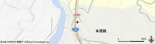石川県白山市木滑新キ6周辺の地図