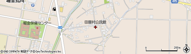 長野県安曇野市堀金烏川下堀4927周辺の地図