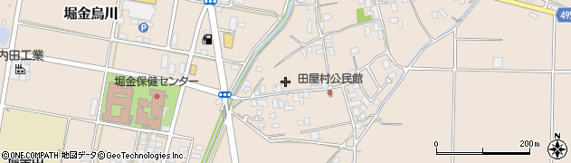 長野県安曇野市堀金烏川下堀4967周辺の地図