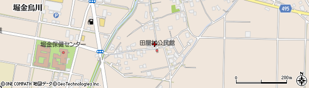長野県安曇野市堀金烏川下堀4957周辺の地図
