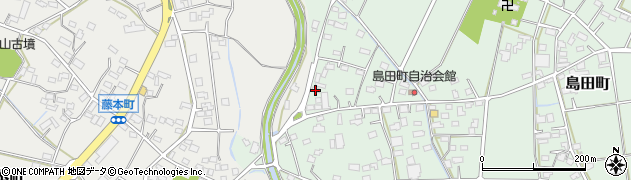 栃木県足利市島田町439周辺の地図