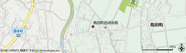 栃木県足利市島田町435周辺の地図