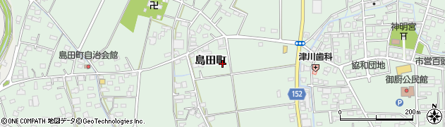 栃木県足利市島田町515周辺の地図