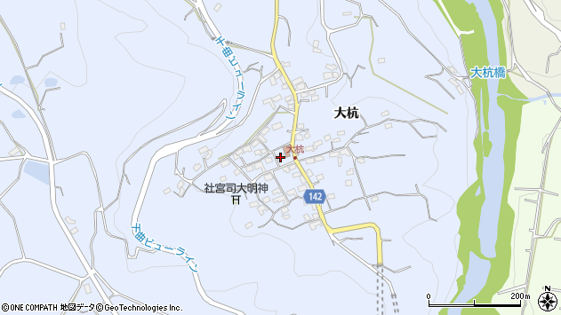 〒384-0077 長野県小諸市大杭の地図