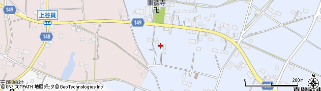 茨城県桜川市真壁町東矢貝581周辺の地図