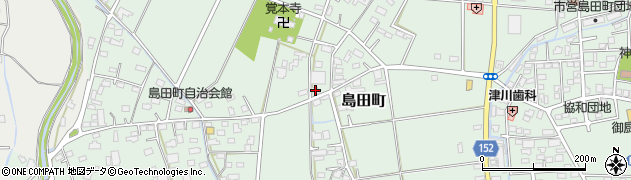 栃木県足利市島田町860周辺の地図