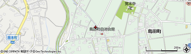 栃木県足利市島田町449周辺の地図
