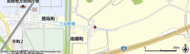 石川県加賀市南郷町（イ）周辺の地図