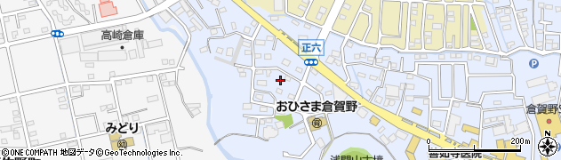 群馬県高崎市倉賀野町176周辺の地図