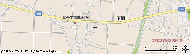 長野県安曇野市堀金烏川下堀4246周辺の地図