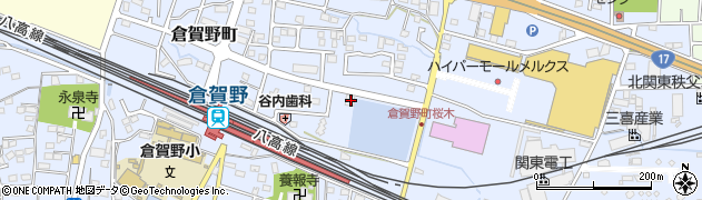 群馬県高崎市倉賀野町1852周辺の地図
