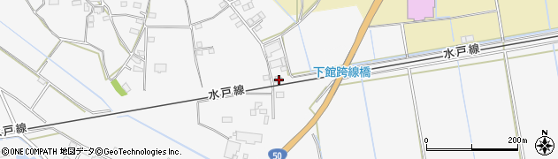 茨城県筑西市飯島43周辺の地図