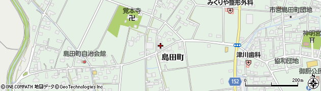栃木県足利市島田町858周辺の地図