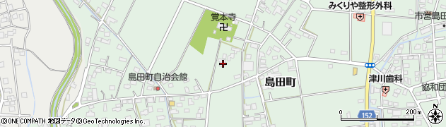 栃木県足利市島田町876周辺の地図