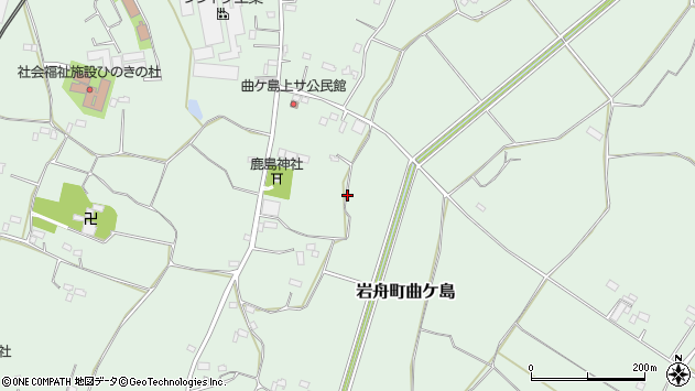 〒329-4306 栃木県栃木市岩舟町曲ケ島の地図