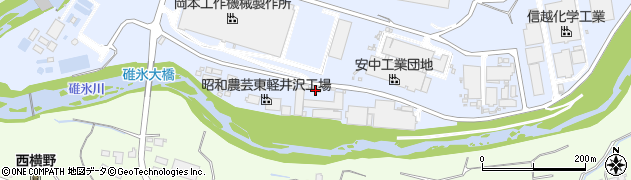 群馬県浄化槽維持管理安中松井田センター周辺の地図