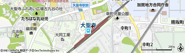 アパホテル加賀大聖寺駅前周辺の地図