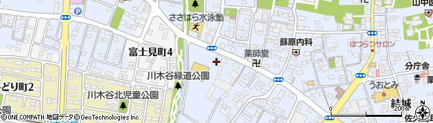 タカノ美容室周辺の地図