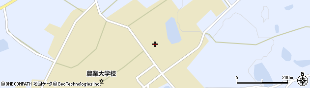 長野県農業大学校　研修部周辺の地図