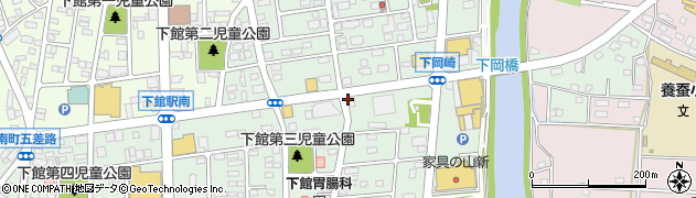 壱番亭 下館店周辺の地図
