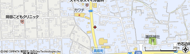 株式会社下野新聞社佐野支局周辺の地図