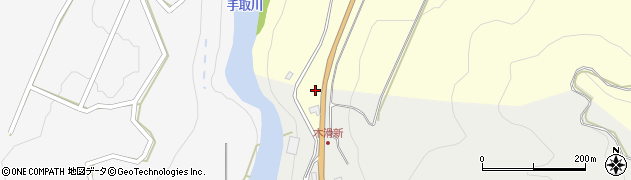 石川県白山市木滑オ周辺の地図