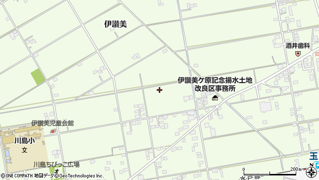 〒308-0853 茨城県筑西市伊讃美の地図